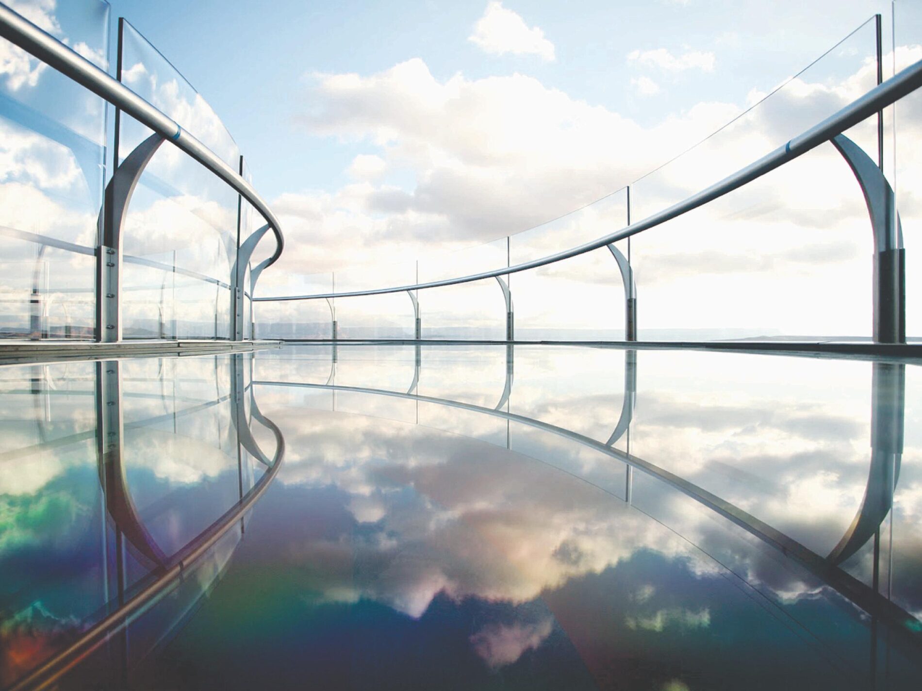 Rendering of the sky walk at Vision Jabalpur